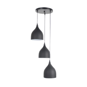 โคมไฟห้อย 3หัว สีดำ รุ่น 7709/3