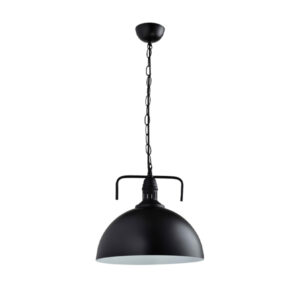 โคมไฟห้อย สีดำ ด้านในสีขาว รุ่น 958