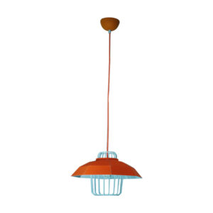 โคมไฟห้อย ทรงเหลี่ยม สีส้ม รุ่นGD-C171-B
